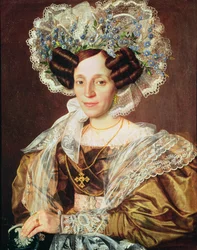 Porträt von Barbara Smetanova, Mutter von Federic Smetana